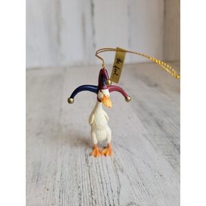 Greenwich will bullas fool Goose silly jester clown ornament Xmas vintage unique